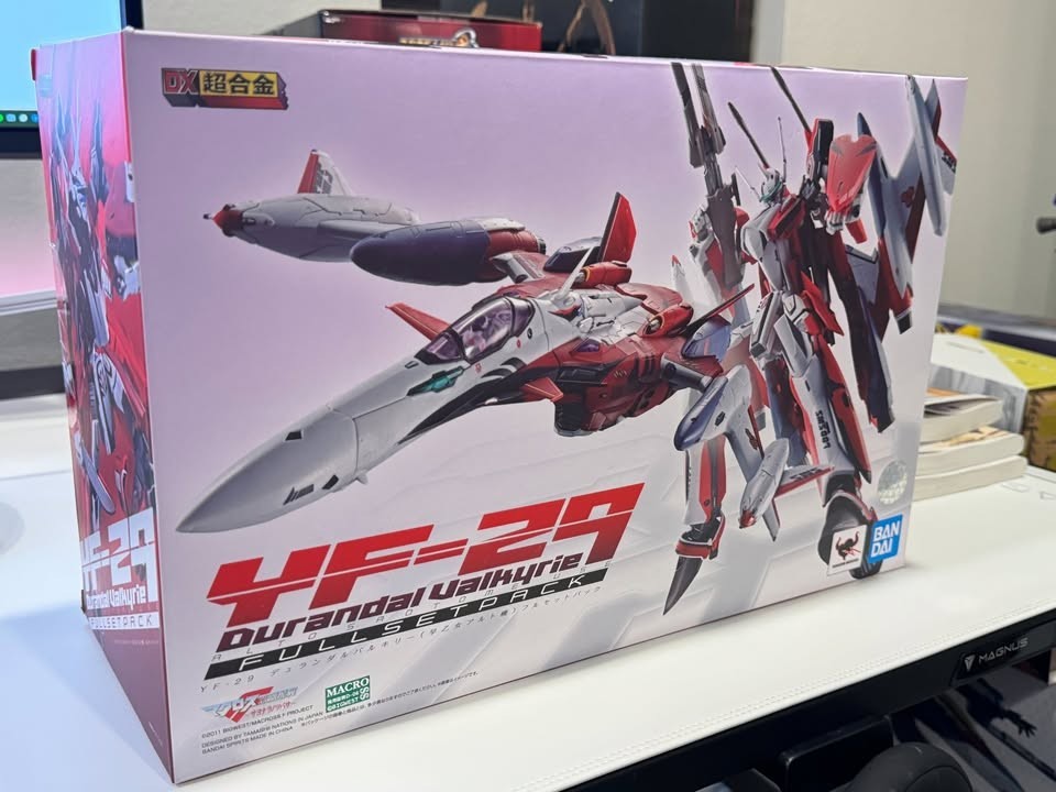 DX Chogokin Macross F YF-29 Durandal Valkyrie Saotome Alto Full Set Pack