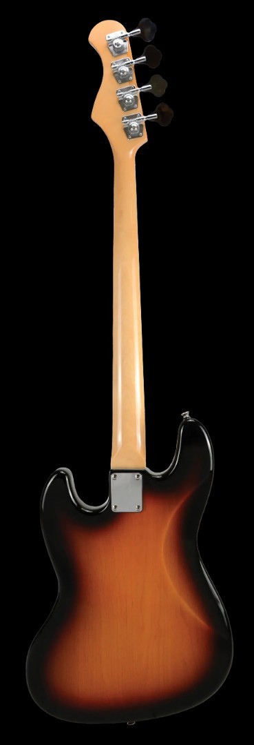 Amati Model #100JBSB Jazz Style Bass Guitar in a Sunburst Finish w/bag +++