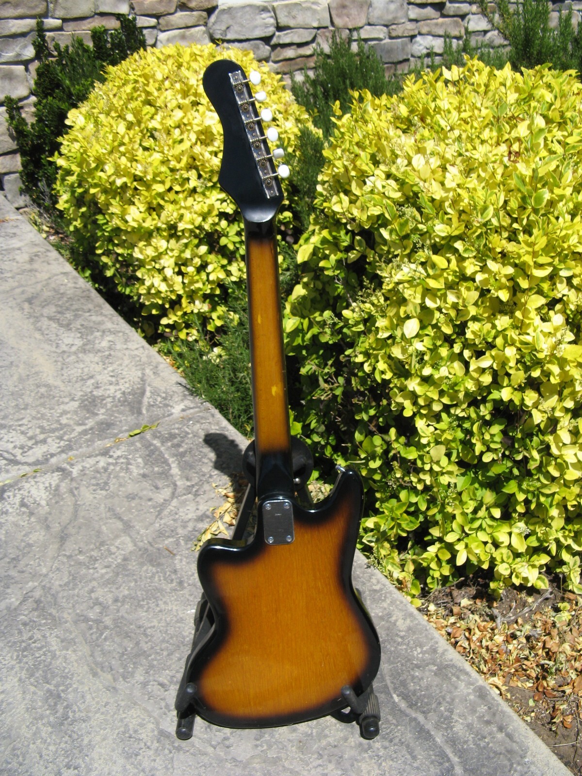 Rare Teisco Swish Zenon ES60 Vintage Electric Guitar With Pyramid Pickup Zen-On