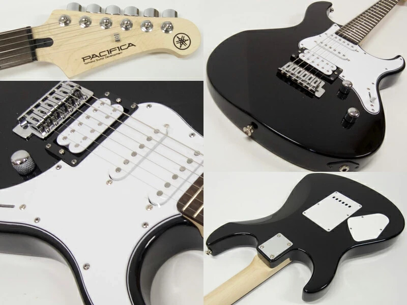 YAMAHA Electric Guitar PACIFICA112V BL PAC112V BLACK with Gig Bag