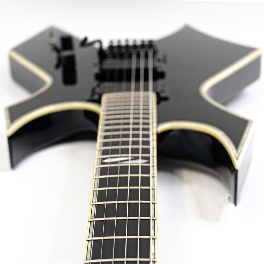 B.C. Rich Warlock NJ Deluxe w/ Gigbag – Iconic Metal Axe with Aggressive Looks