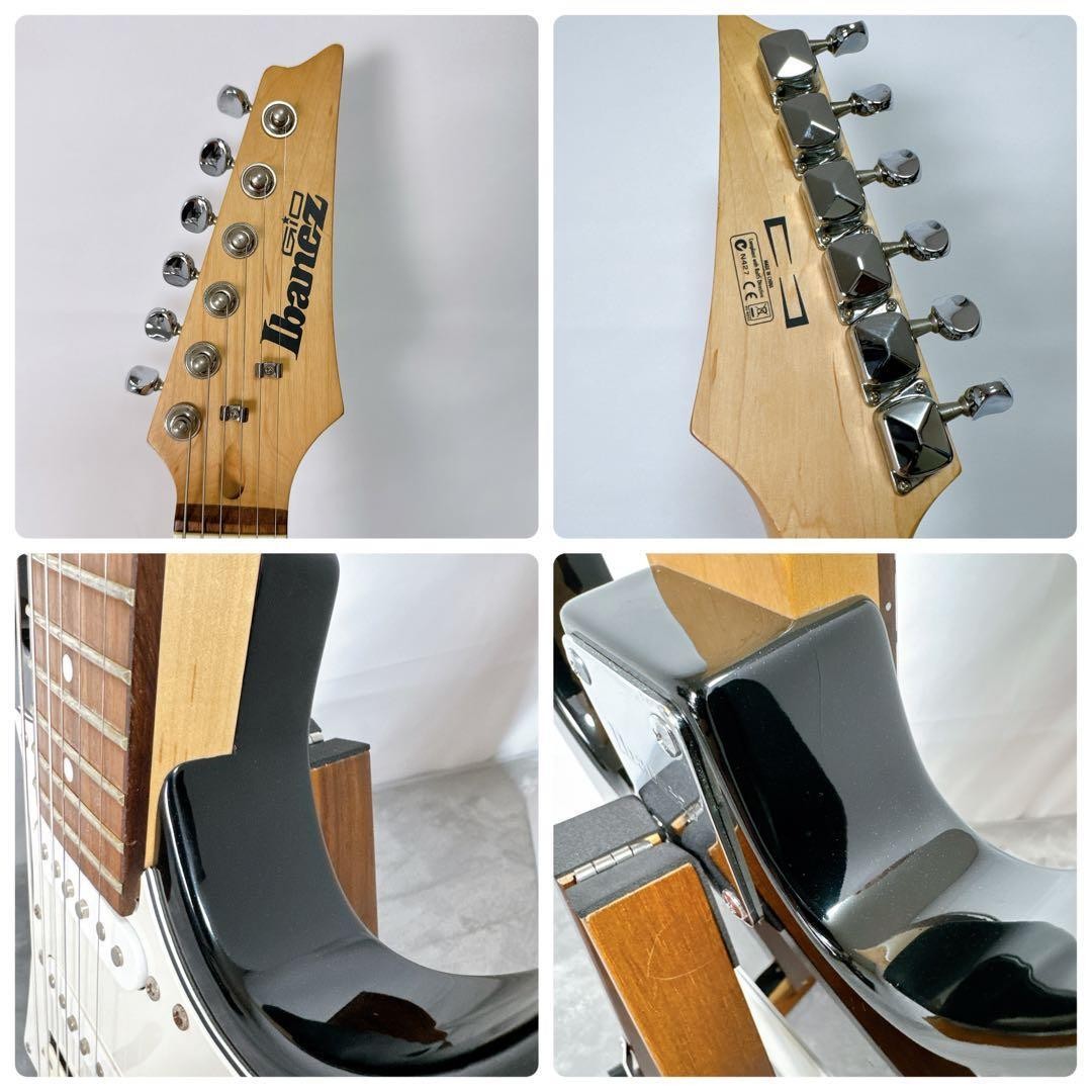 Ibanez Gio N427 Electric Guitar Stratocaster Style Blue 22 Frets Free Shipping
