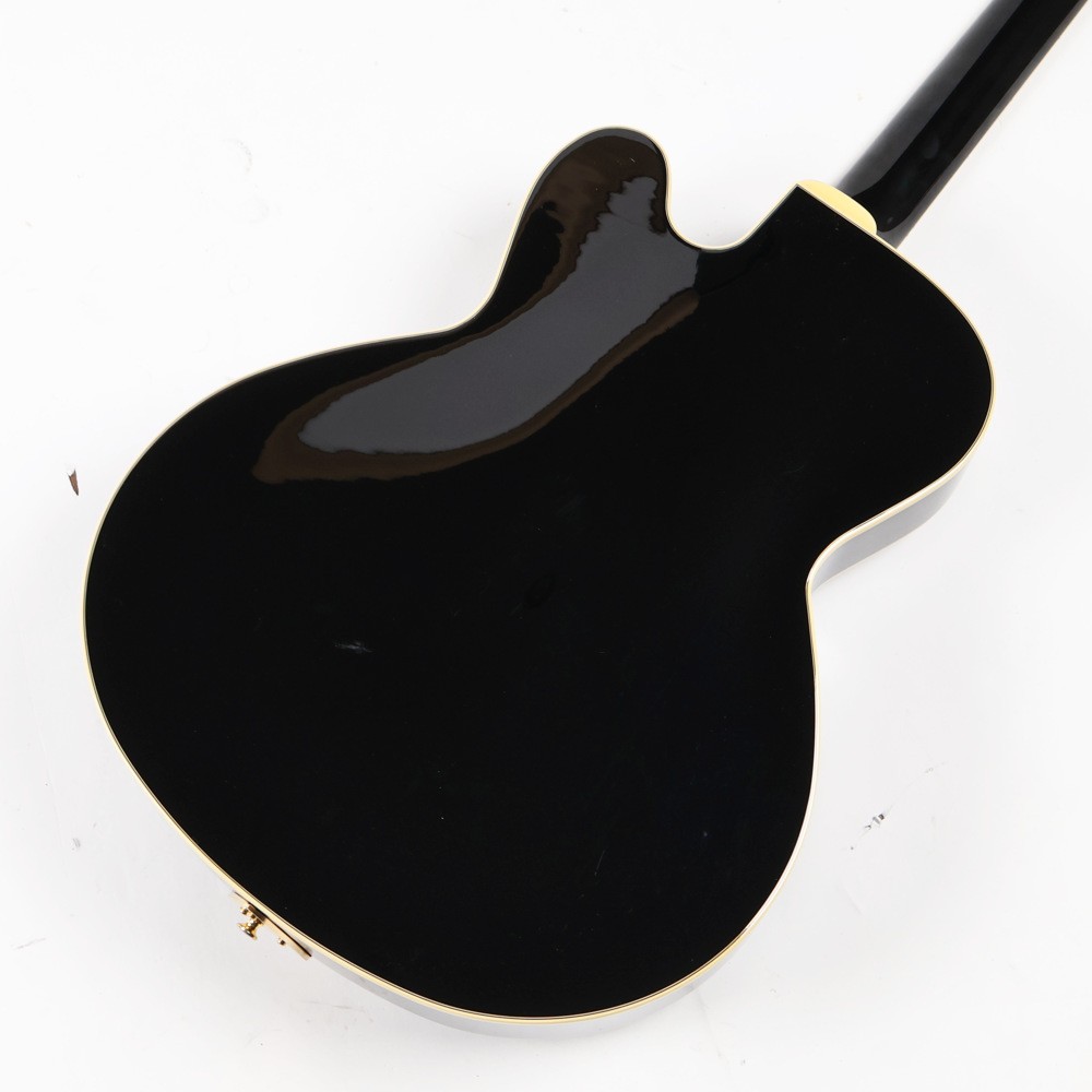 Electric Guitar D’Angelico NYS-2 BK 2001 Black Arch Top Japan with Case