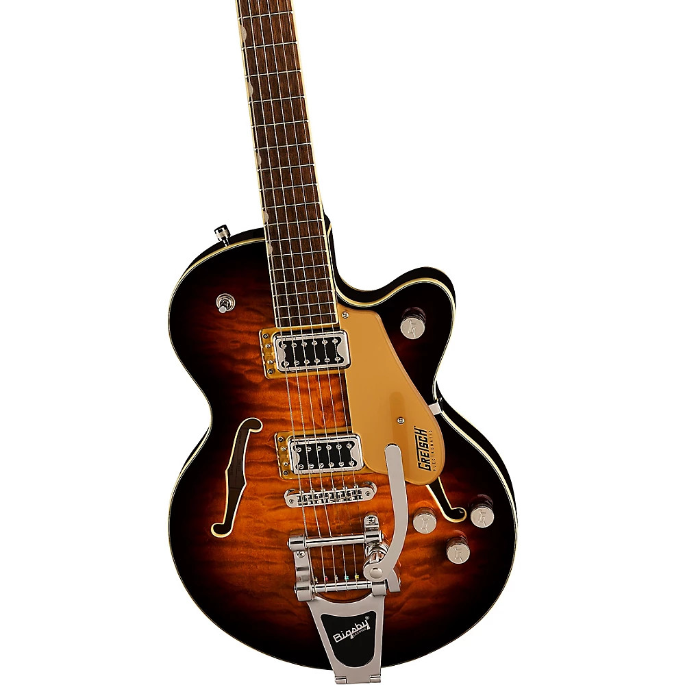 Gretsch Electromatic Center Block Jr. Quilted MP w/Bigsby Guitar Sweet Tea