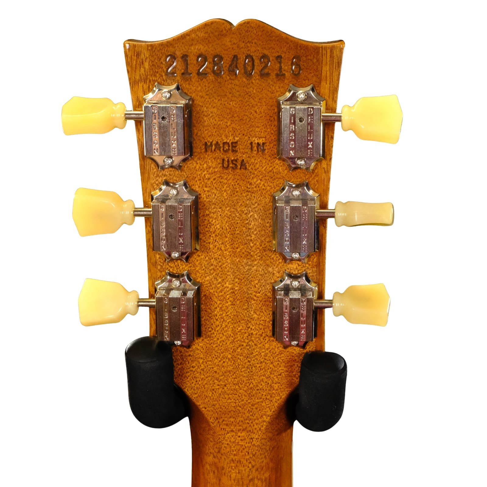 Gibson 70s Les Paul Deluxe 2024 – Goldtop – Pleked, w/OHSC