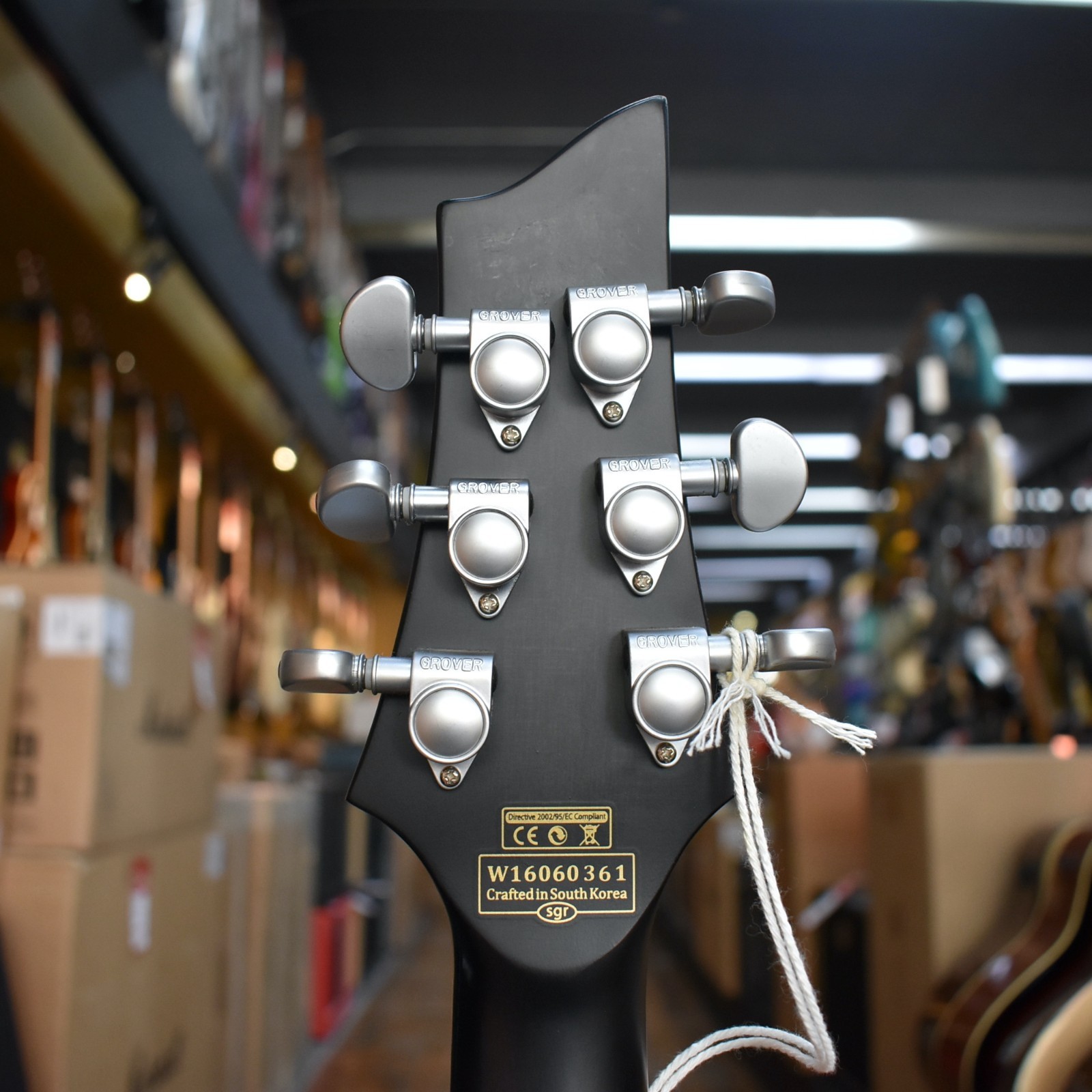 Schecter Korea C-1 Platinum Electric Guitar 2016 Translucent Black