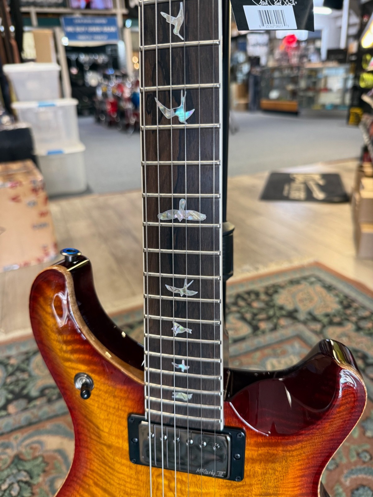 PRS McCarty 594 Mango Top Limited Edition, Solarflare #019 W/ Free Shipping