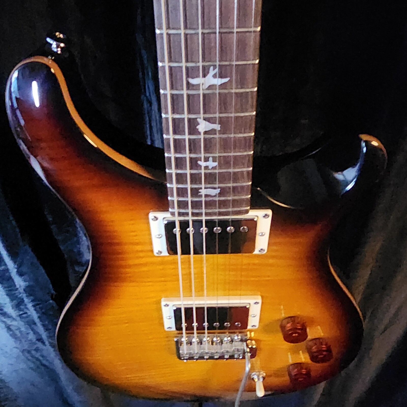 PRS SE DGT David Grissom Signature Solidbody Electric Guitar – McCarty Tobacco