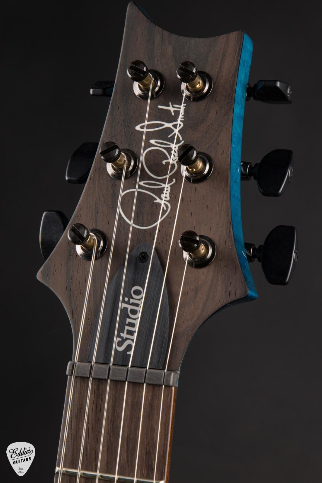 PRS Eddie’s Guitars Wood Library Studio Swamp Ash/Brazilian – Blue Matteo