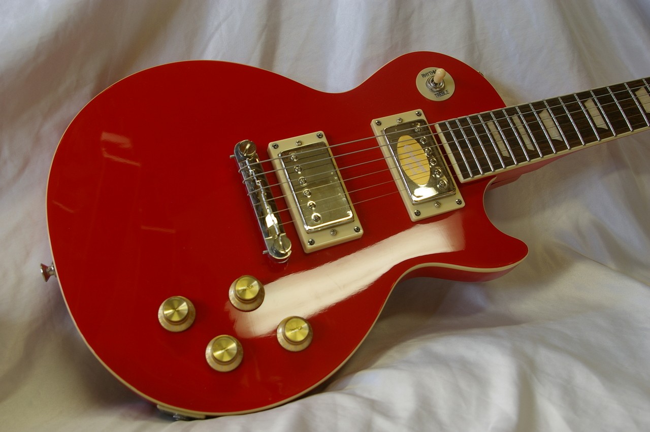 Epiphone Power Players Les Paul Lava Red Short Scale Electric Guitar