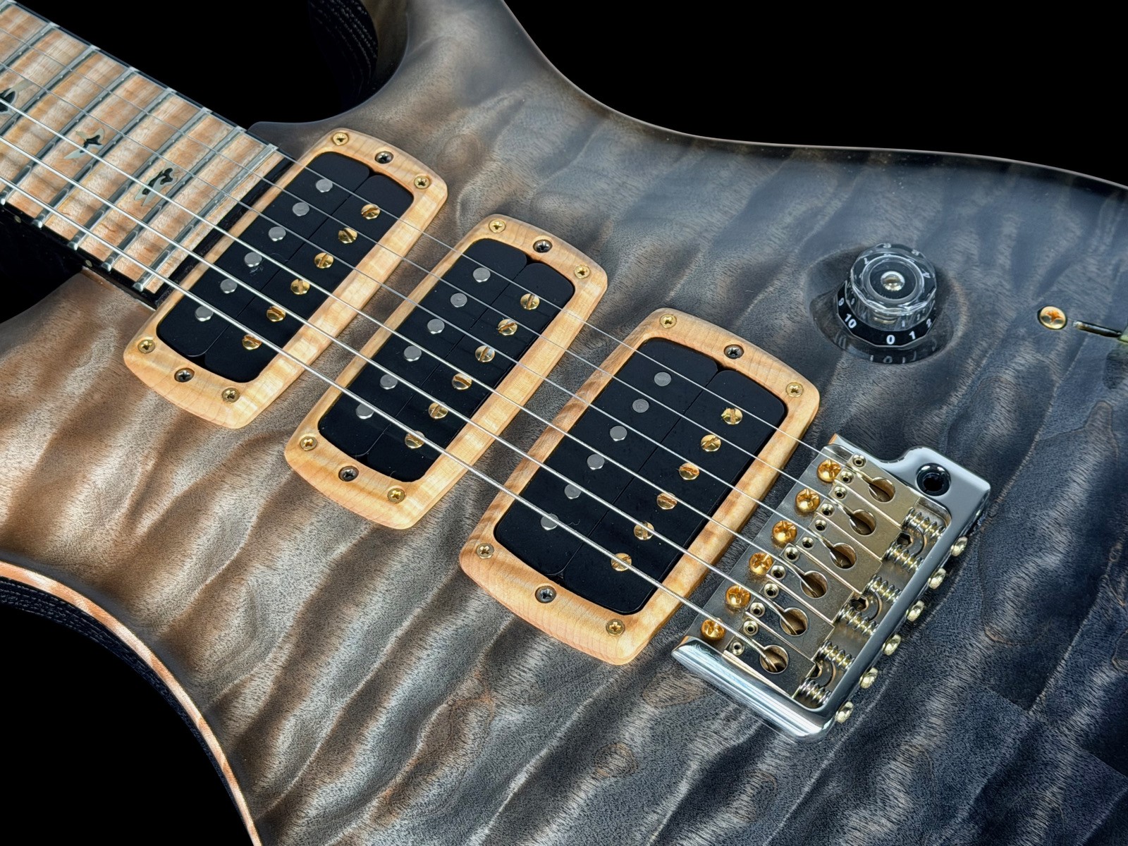 2013 PAUL REED SMITH PRS STUDIO SIGNATURE QUILT TOP PRIVATE STOCK ~ FROSTBITE