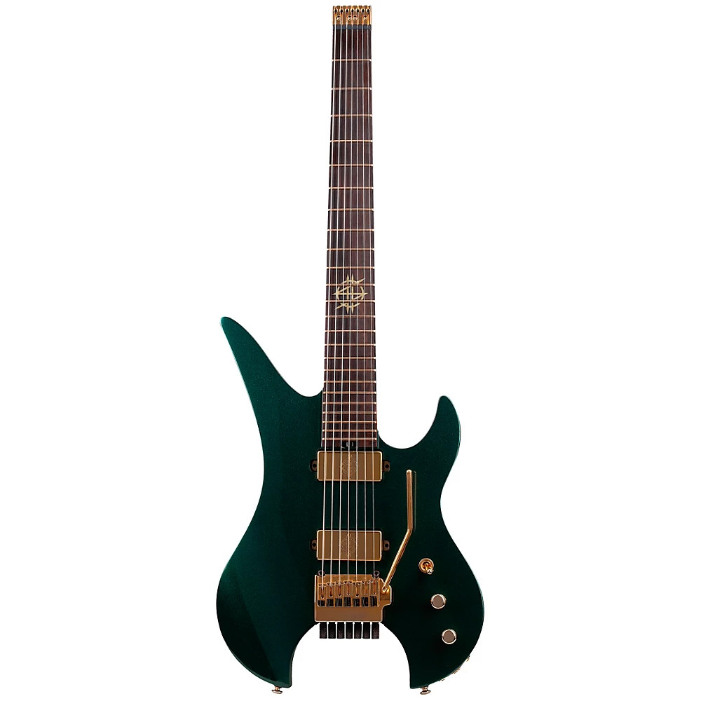 Schecter Synyster Gates Custom 7String TR Headless Guitar Oak Green Metallic