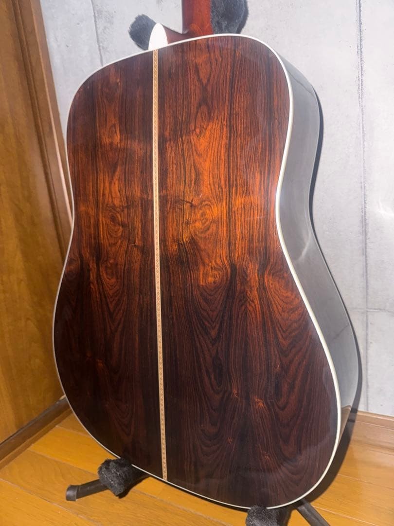 Morris M 601 side back with Jacaranda DiMarzio pickup
