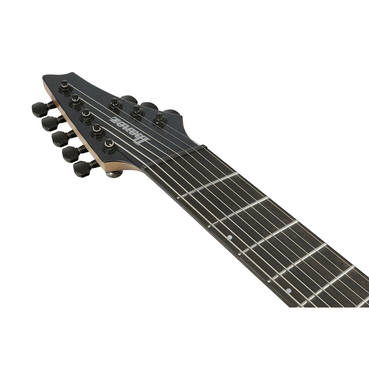 Ibanez Alpha Series A528 8-String Multi Scale Electric Guitar, Iron Pewter