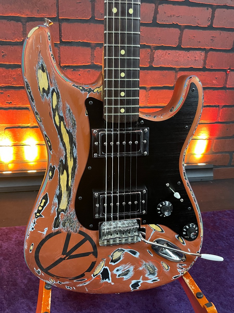 TGF Chop Shop Partscaster Custom Relic Electric Guitar w/ Gig Bag