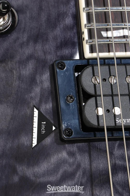 ESP LTD EC-1000 Piezo Electric Guitar – See Thru Black