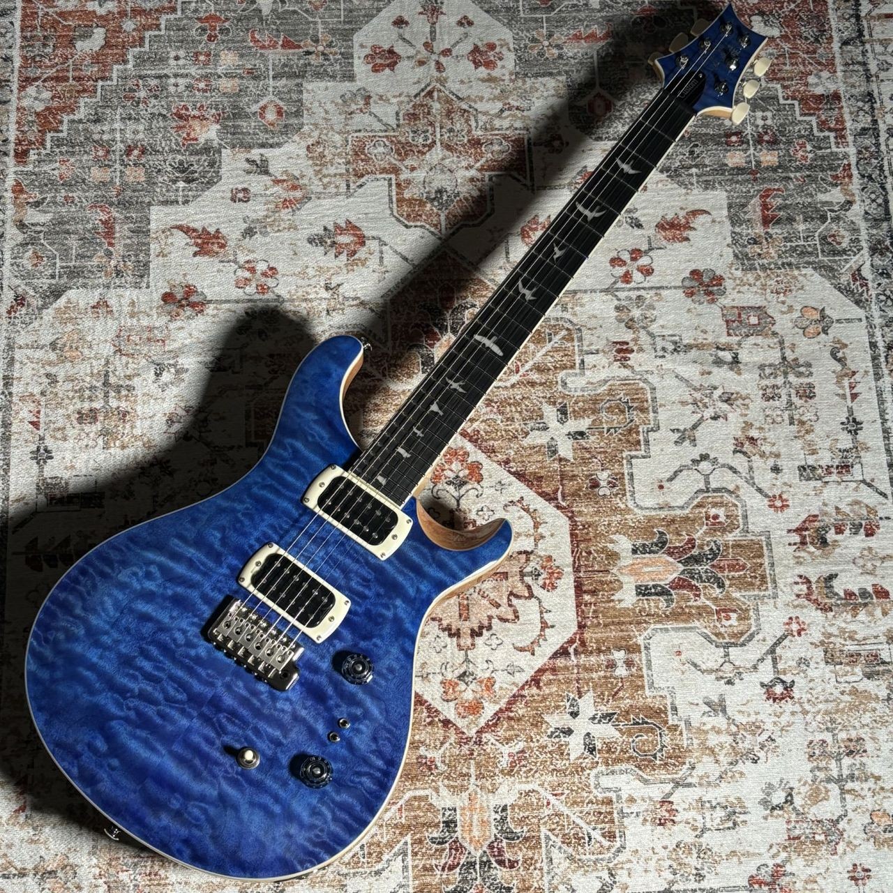 Paul Reed Smith(PRS) SE Custom24-08 Quilt Package -Faded Blue- 3.61kg #GGb5q
