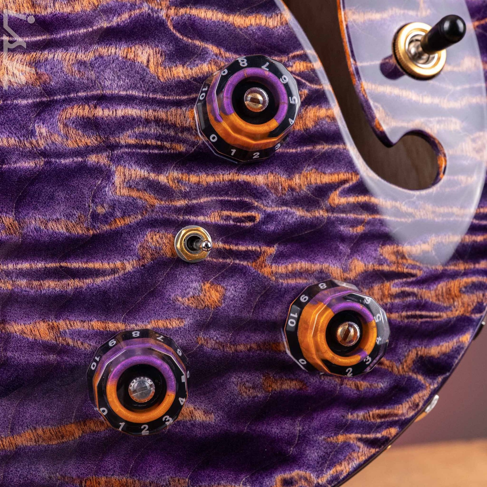 PRS Private Stock Hollowbody I Piezo 24 Fret Purple Peach