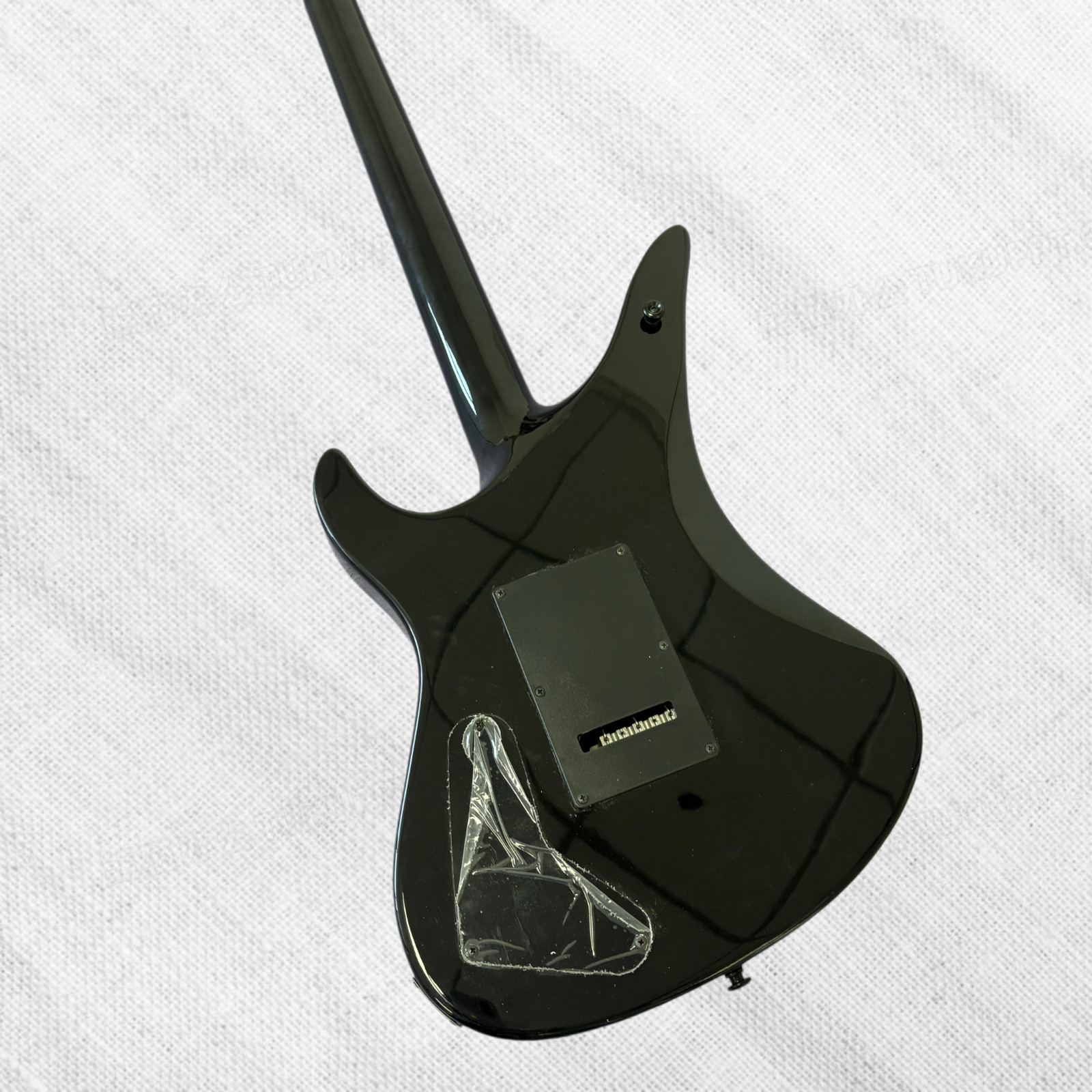 Custom Synyster Gates Black Electric Guitar With Floyd Rose Tremolo