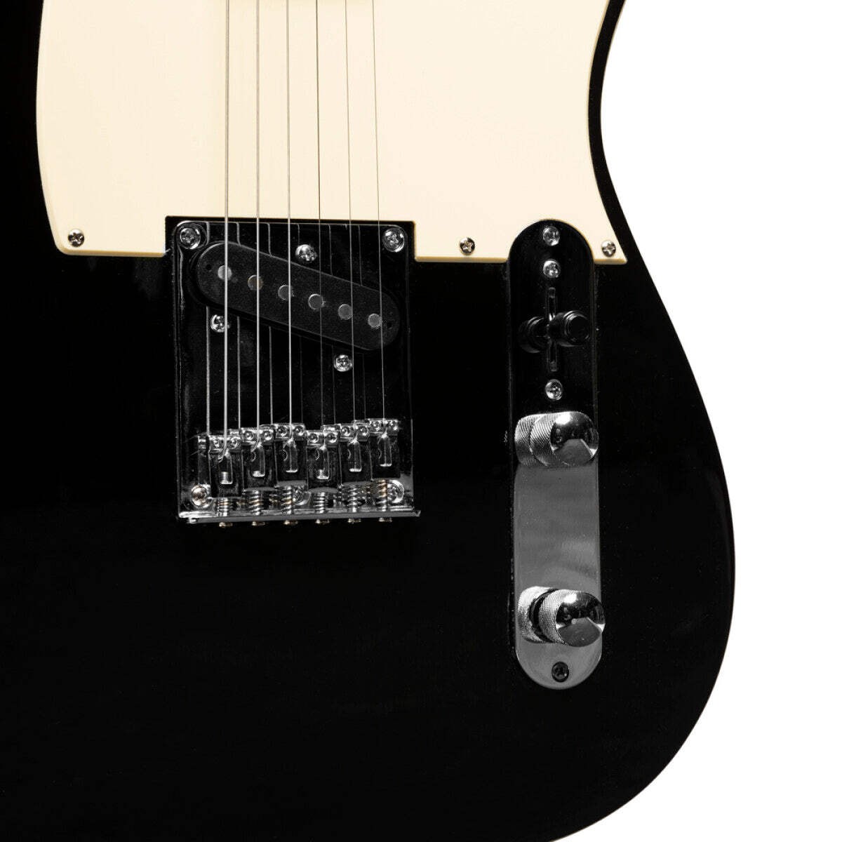 Stagg SET-STD SNB Serie “T” Guitarra Eléctrica Estándar – Black