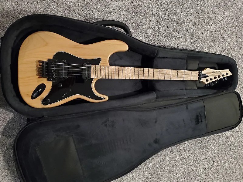 Kiesel Delos 2023 – Electric Guitar – Satin Matte Ash – Floyd Rose – Case