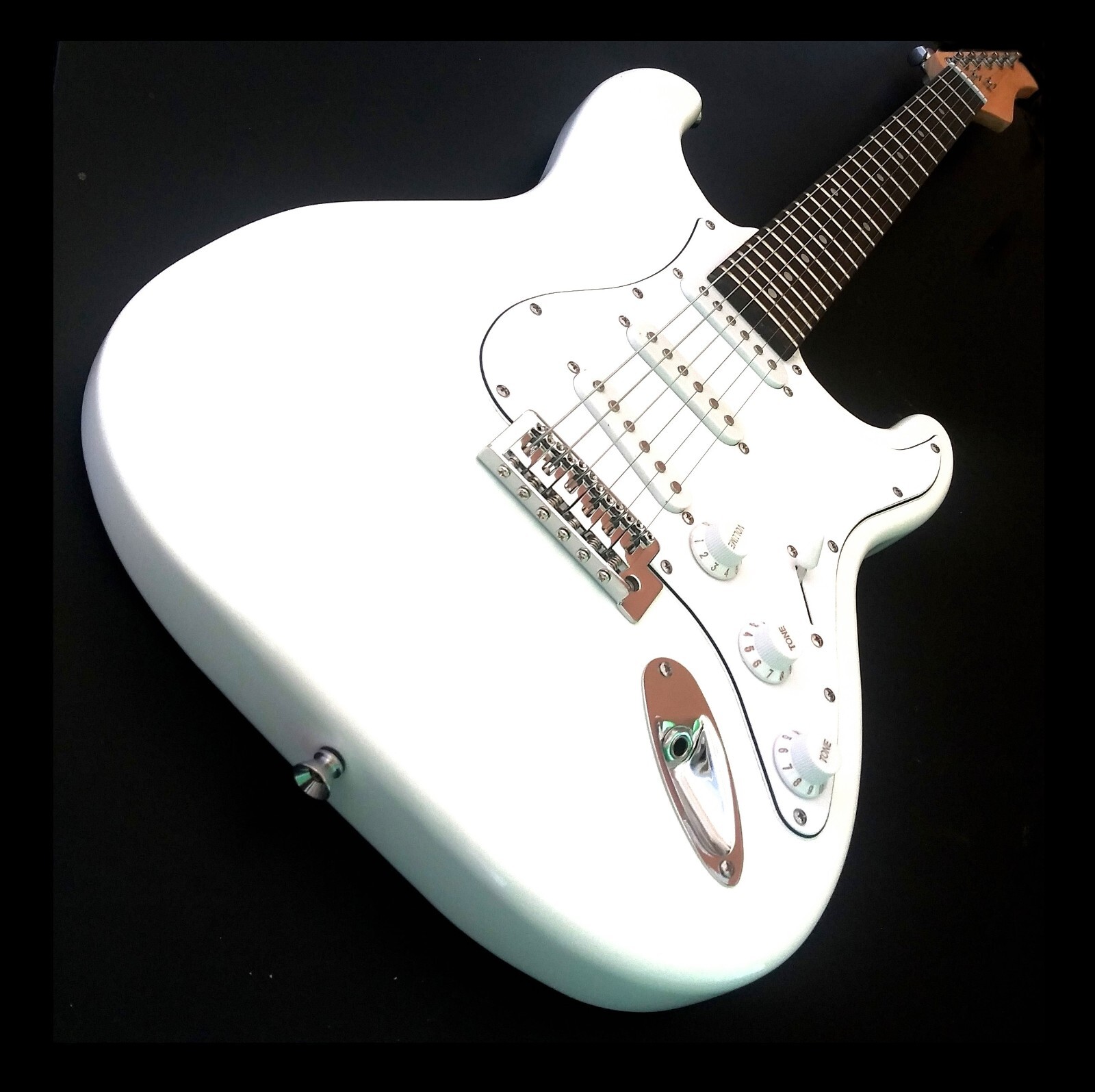 🎄HOLIDAY SALE!🎄S Style Electric Guitar +Soft Case/Gig Bag +Strap +Cable!