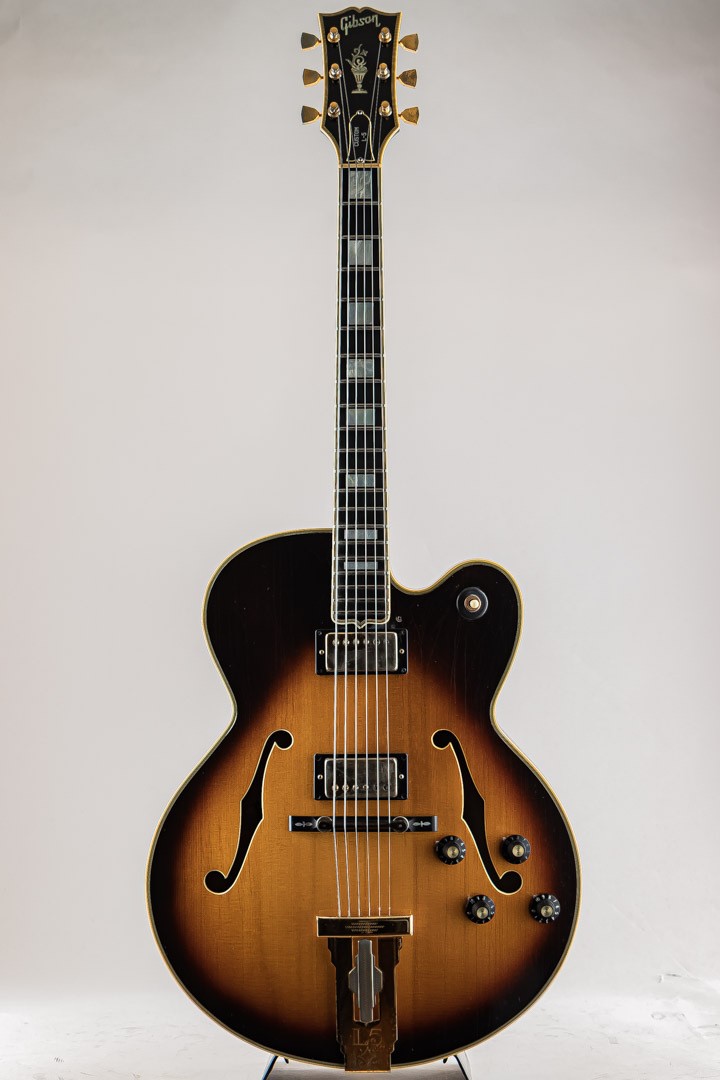 Gibson L-5CES 1974-75 Sunburst Archtop with Flowers Inlay Used