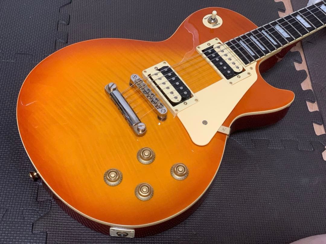 Blitz by Aria Pro II Leopard Les Paul
