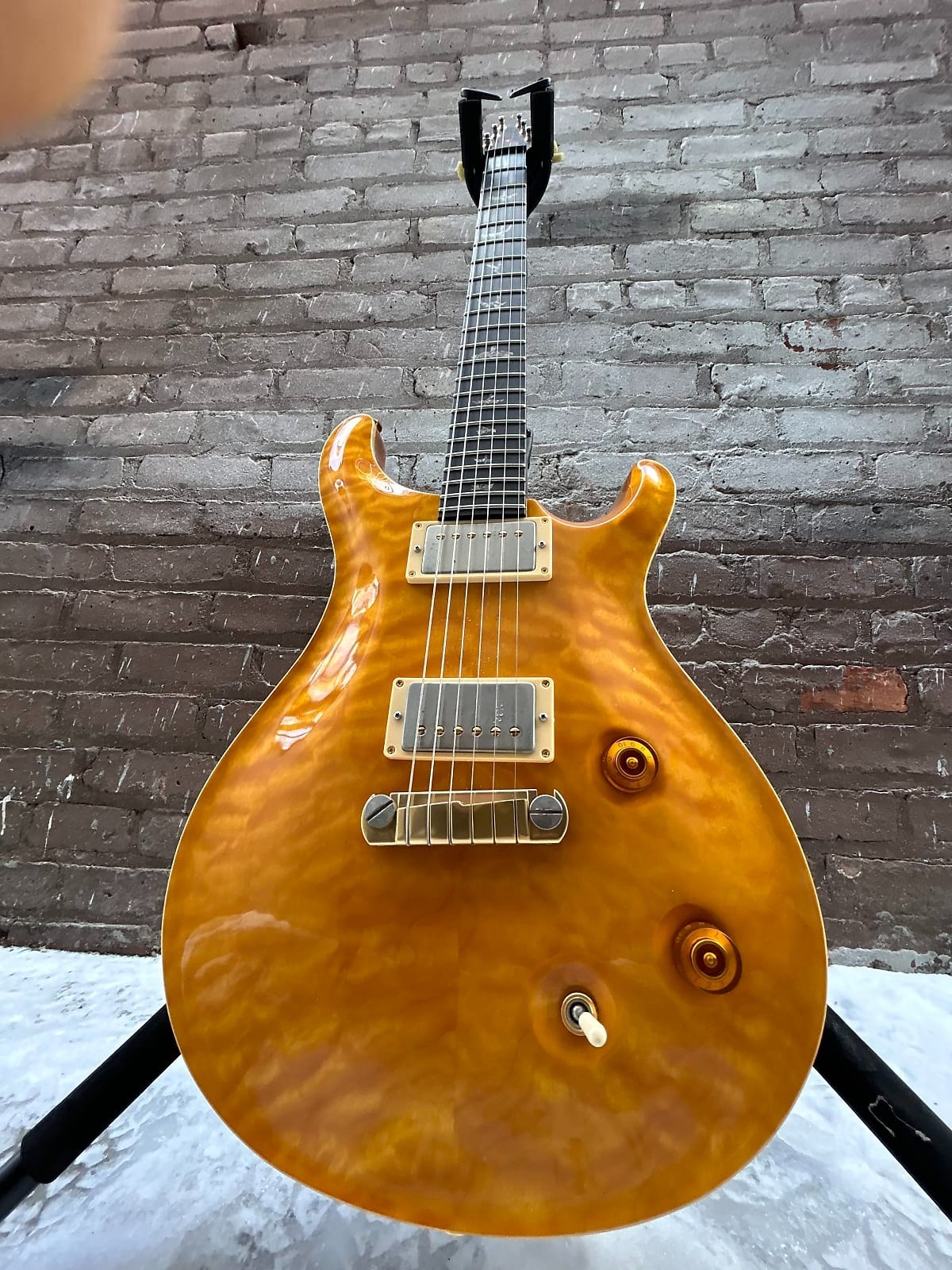 PRS McCarty Special Edition – Ten Top Quilt – Santana Yellow – BrazilianRosewood