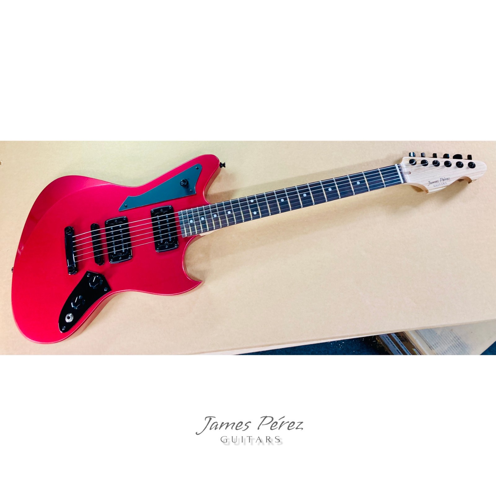 NEW! TR-3B Handmade in the U.S.A. by me @ James Perez Guitars – 2026 – Metallic