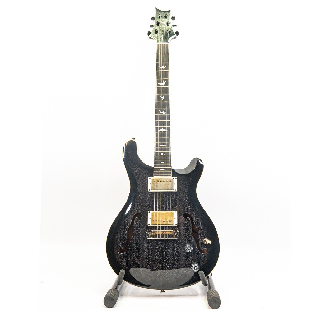 PRS SE Hollowbody Standard Guitar – Dog Hair Smokeburst w/ Case, Porter Pickups