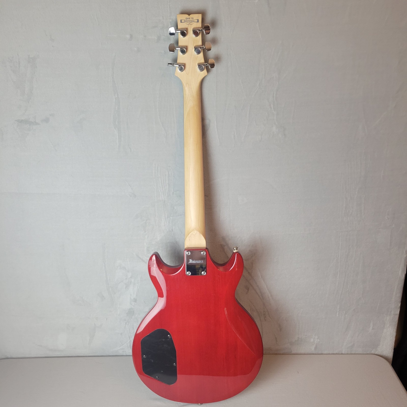 IBANEZ GIO GAX70 Electric Guitar Transparent Red W/ Case Tuner Starter Kit