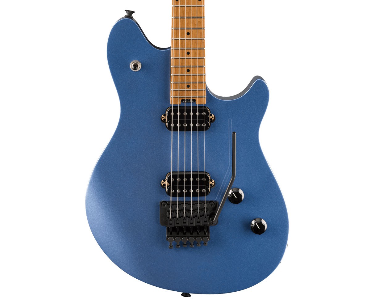 Used EVH Wolfgang WG Standard Electric Guitar – Pelham Blue w/Baked Maple FB