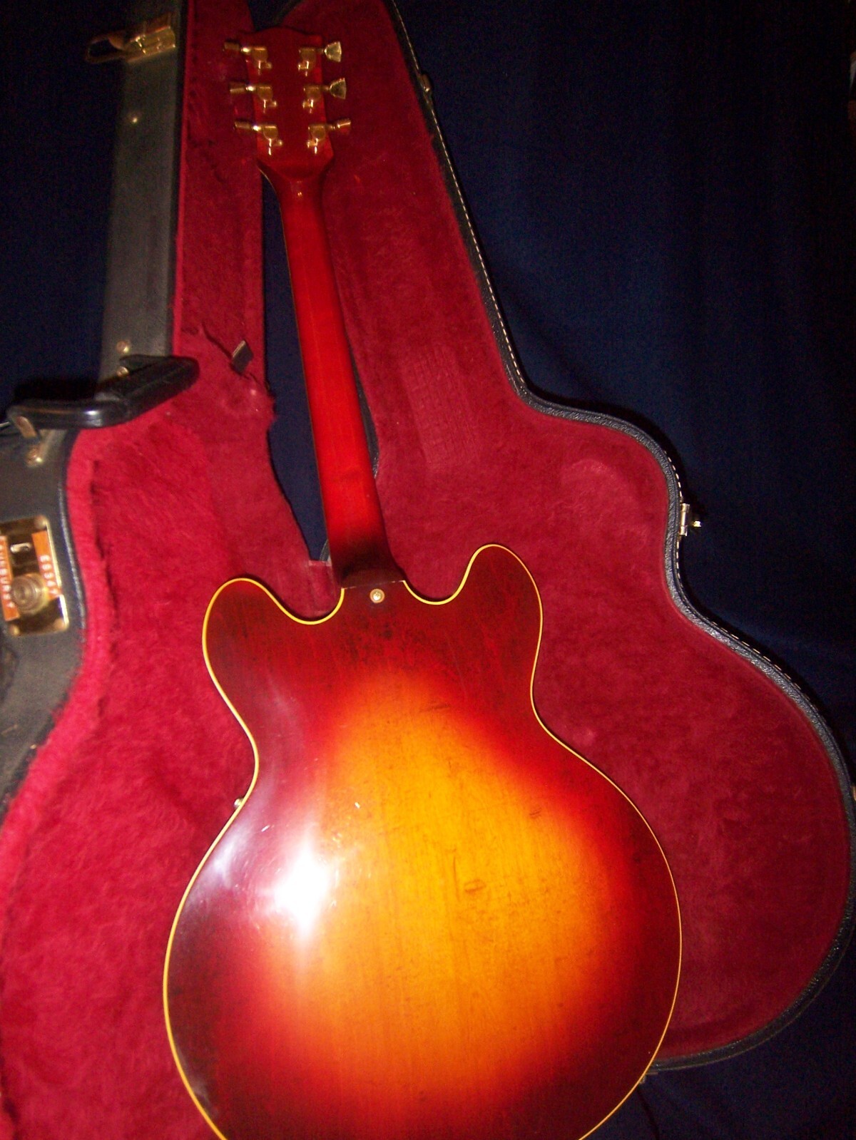 GIBSON ES347 ALL ORGINAL RARE 1980 VERY WELL MAINTAINED w/CASE- GOLD HARDWARE –