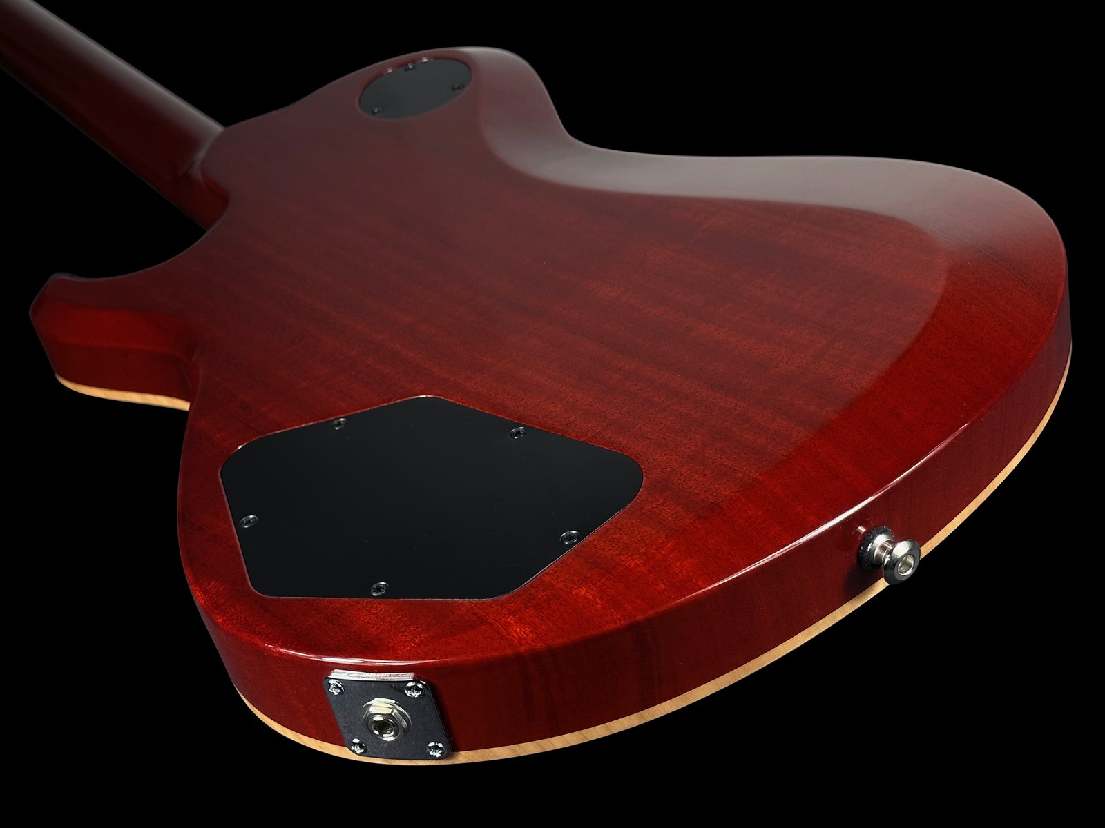 2025 KNAGGS KENAI TIER 1 FLAME TOP w ZIRCOTE FRETBOARD ~ DARK CHERRY BURST