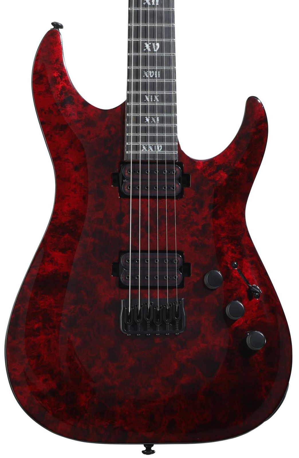 Schecter C-1 Apocalypse Electric Guitar – Red Reign