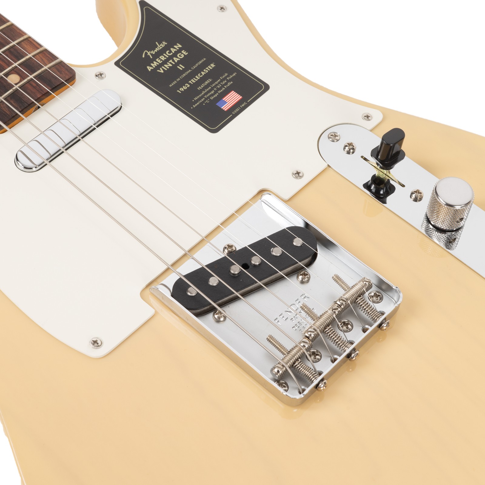 Fender American Vintage II 1963 Telecaster Rosewood – Vintage Blonde