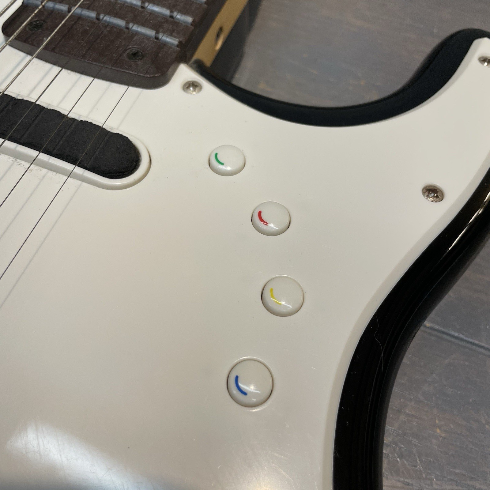 Squier By Fender Stratocaster Strat Rock Band Guitar Black GUITAR ONLY (Read)