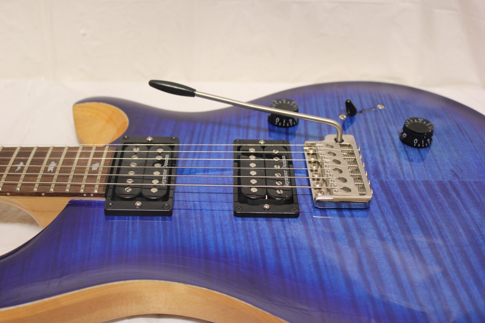 PRS S2 Custom 24 Lake Blue Electric Guitar 6-String Upgraded Pickups/Tuners