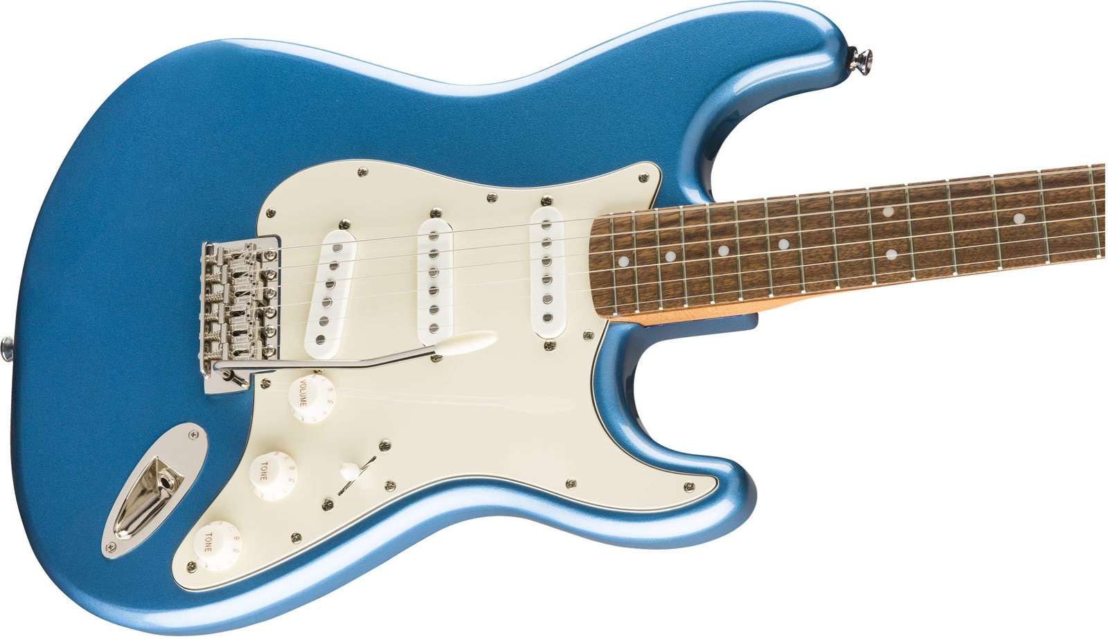 Squier by Fender Classic Vibe 60s Stratocaster® Electric Guitar, Lake Placid Blu