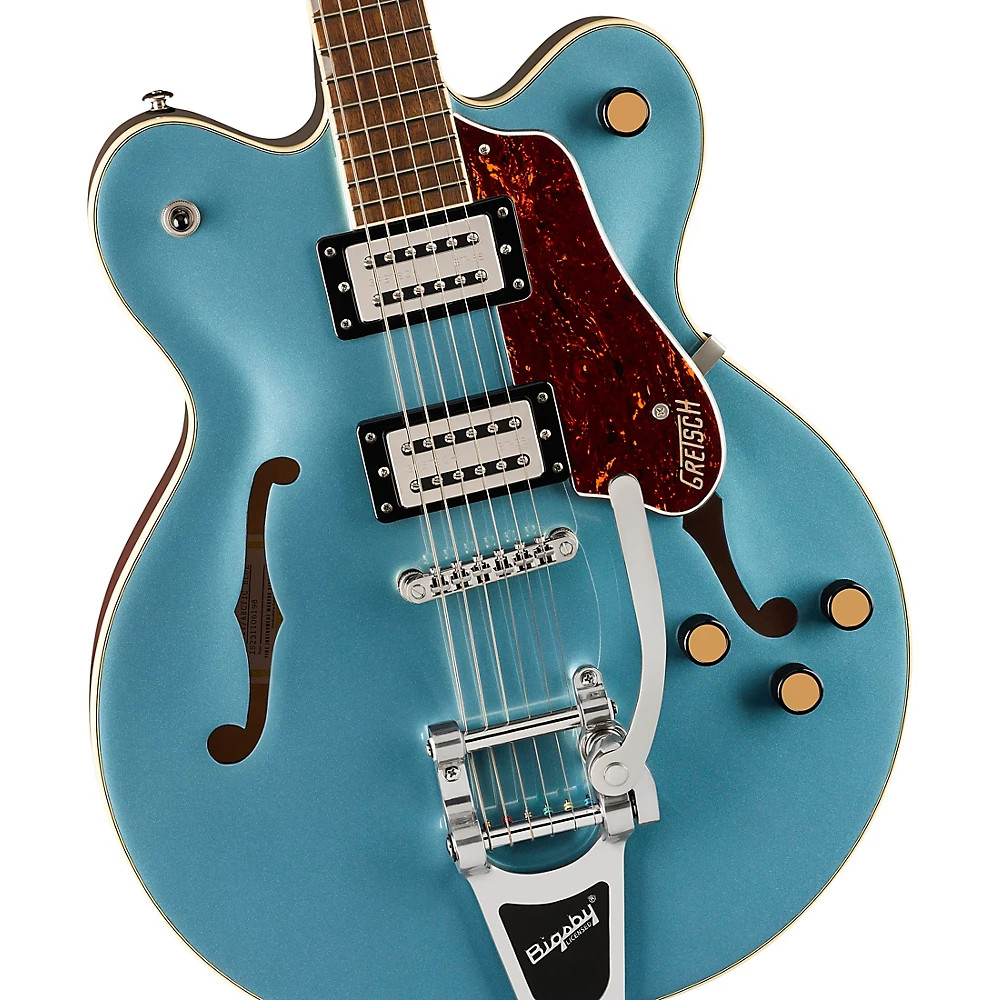 Gretsch G2622T Streamliner Center Block Double-Cut With Bigsby Guitar Arctic Blu