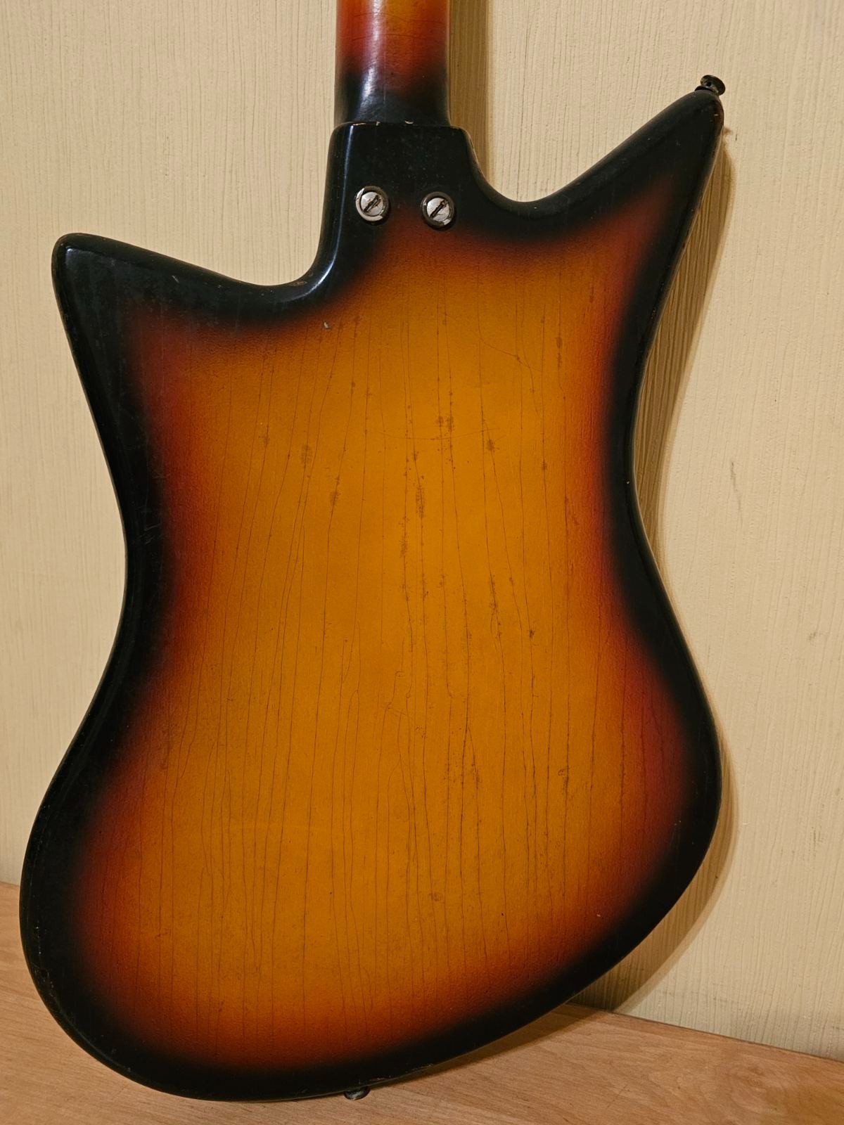 Odessa Ukrainian USSR Soviet Electric Guitar Odesa Vintage Rare