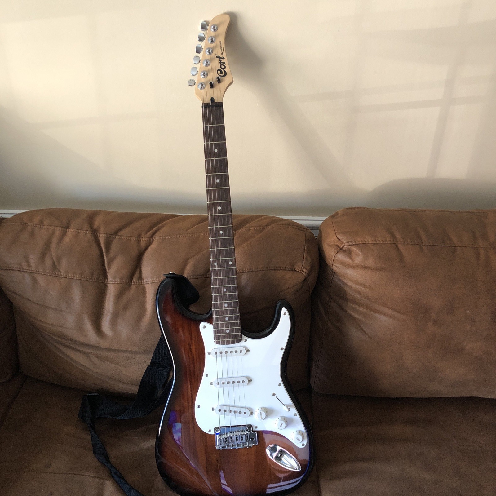 FGN J-STANDARD Rear Ham Stratocaster Japan Fuji Strings Safe Packing!