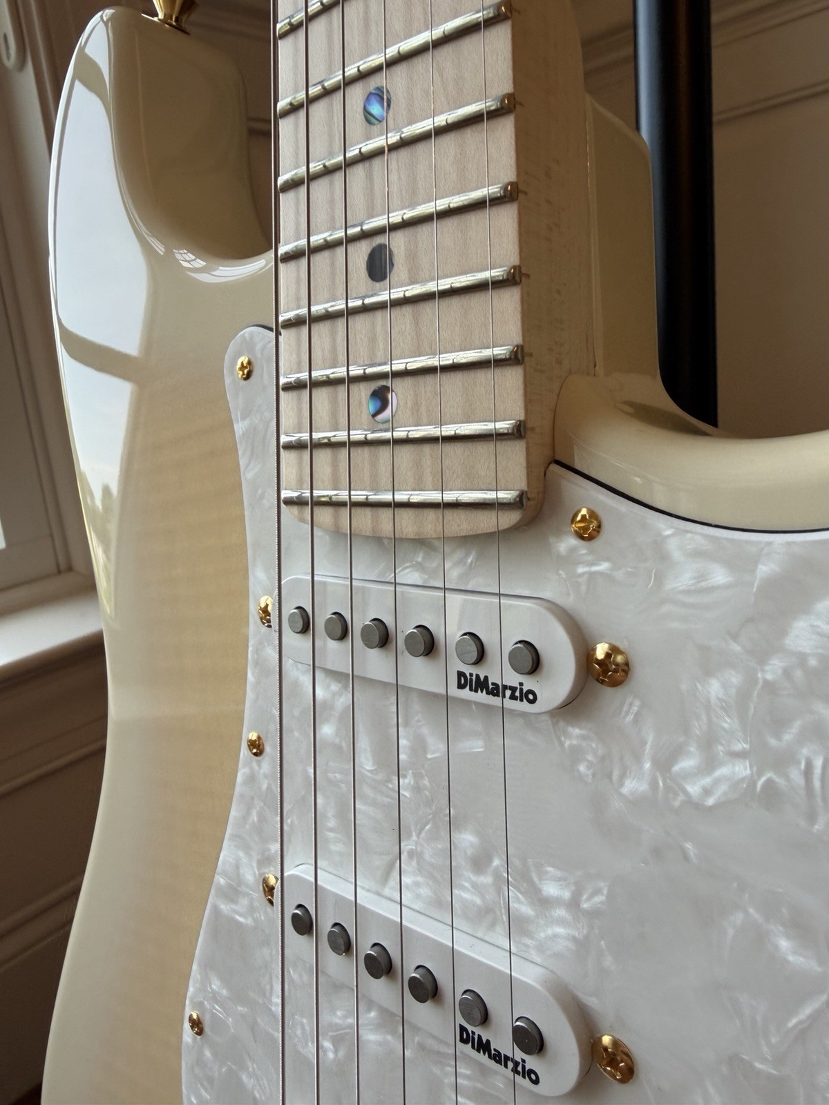 2025 Fender Richie Kotzen Signature Stratocaster MIJ Japan Transparent White