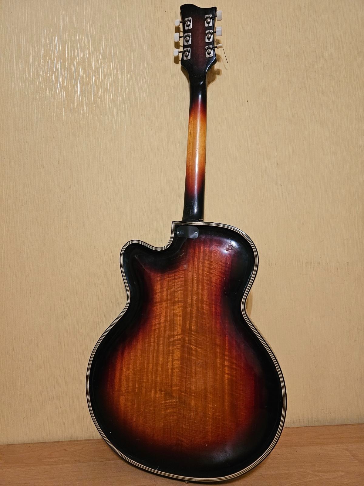 70s Musima Record GDR Germany Electric Guitar Vintage and very Rare