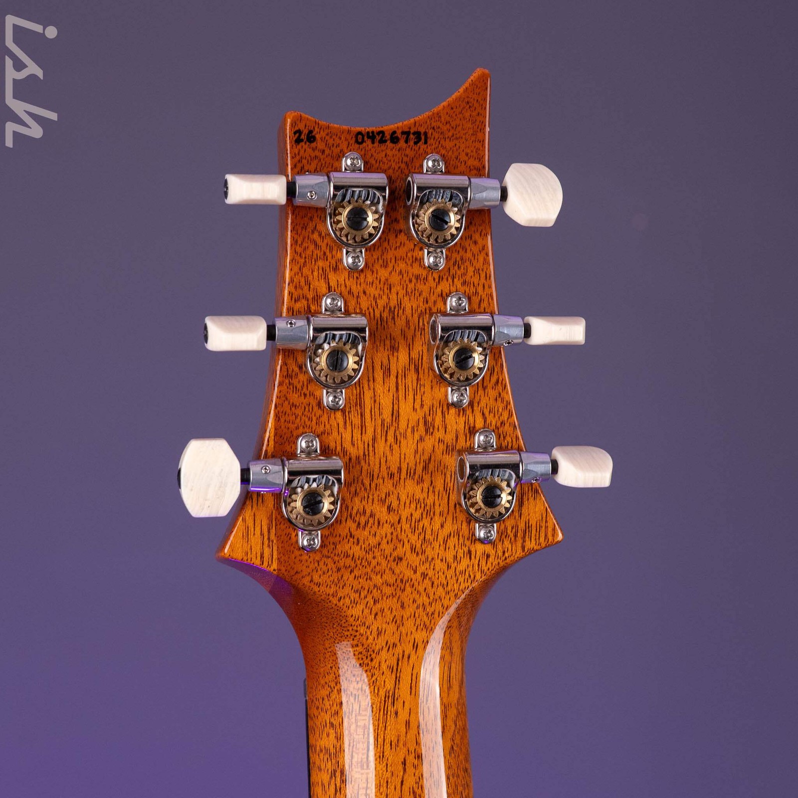 PRS DGT Semi-Hollow Tiger Eye Moon Inlays