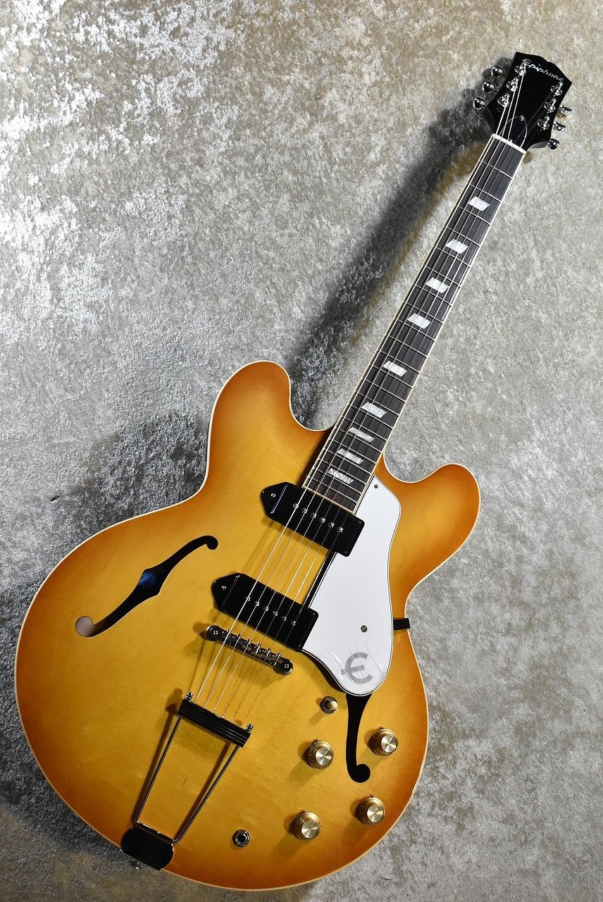 Epiphone CASINO Royal Tan #230630399 16 fret joint, Made in USA Electric Guitar