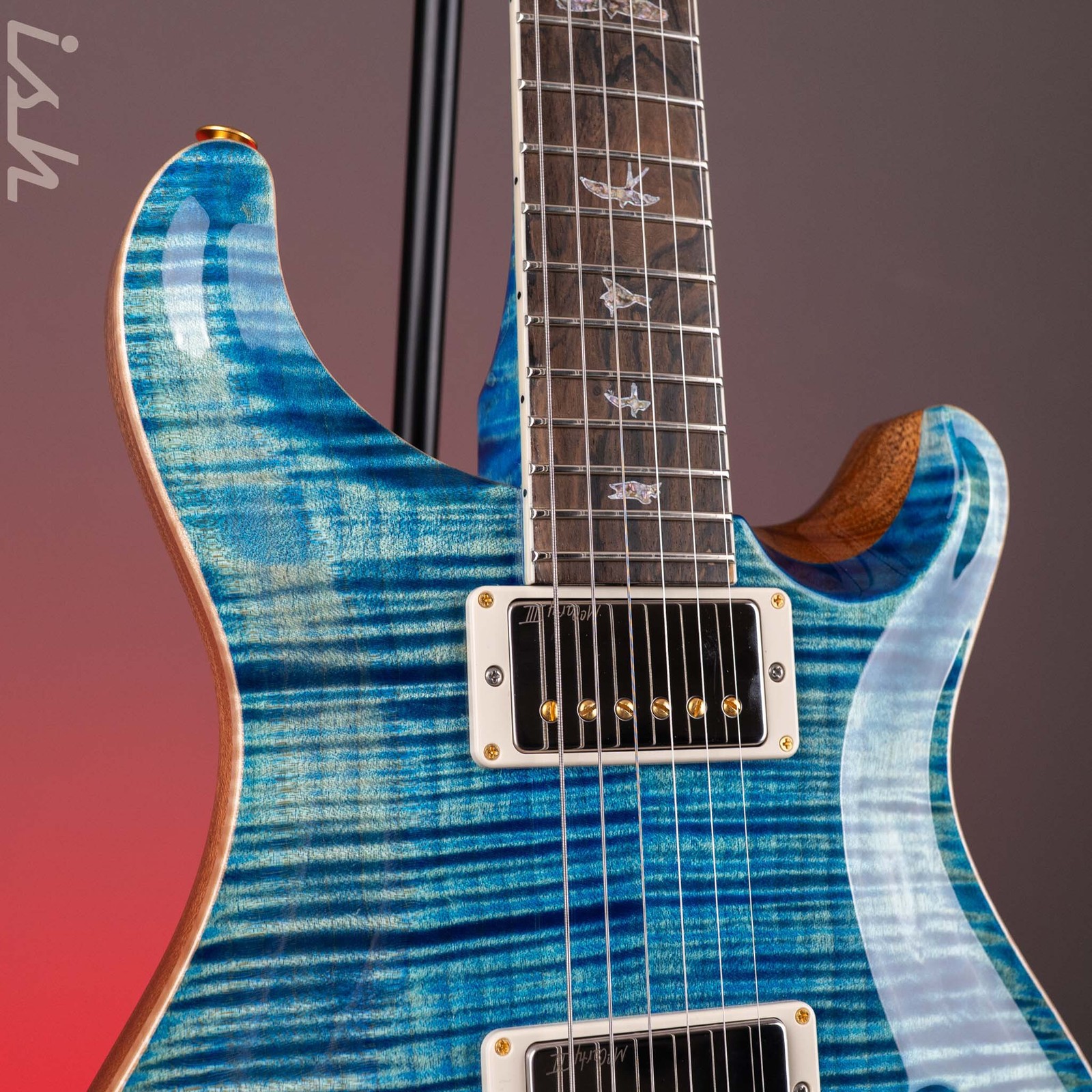 PRS Wood Library McCarty Tremolo 10-Top ‘408 Switching’ Arctic Blue
