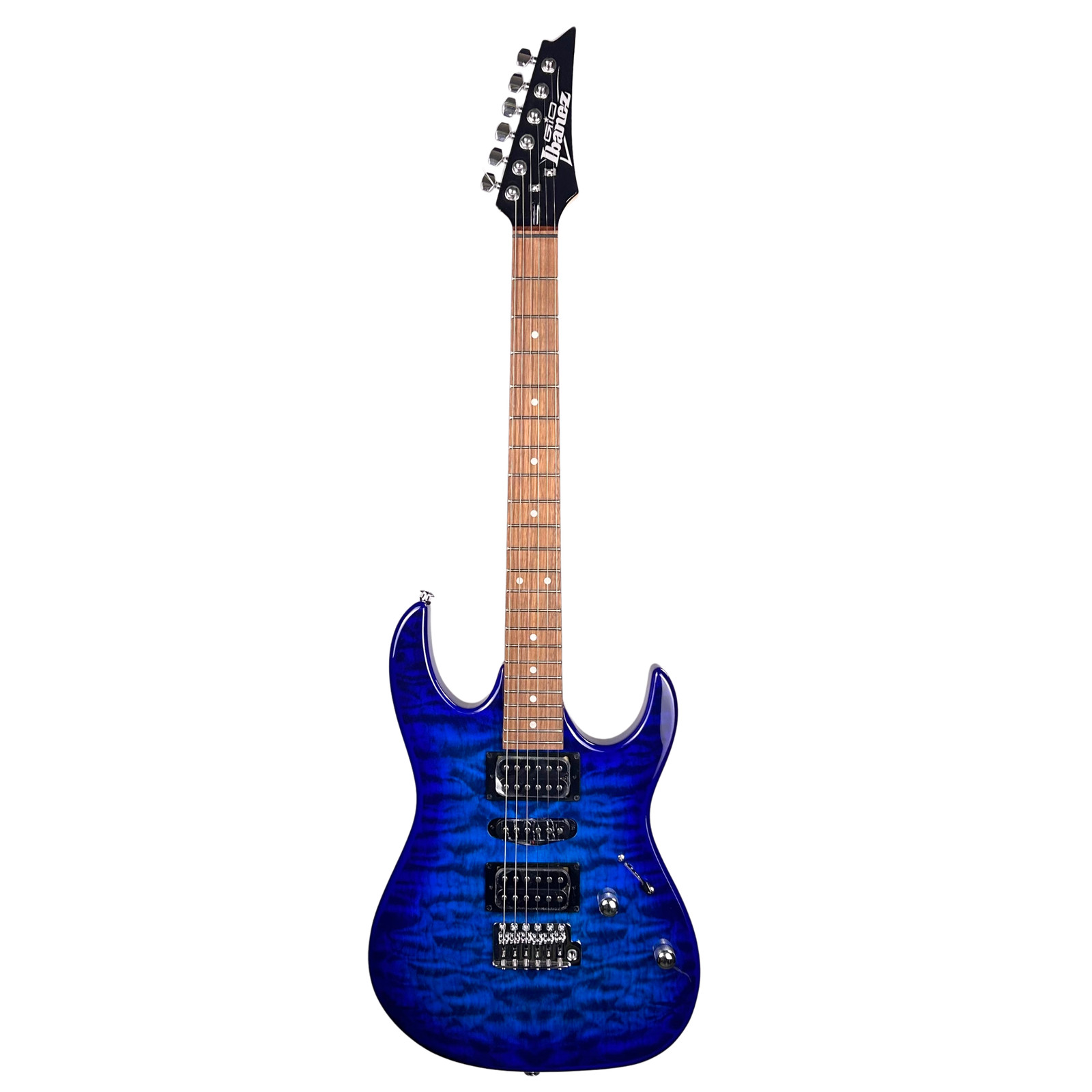Ibanez GRX70QA RG Gio Electric Transparent Blue Burst