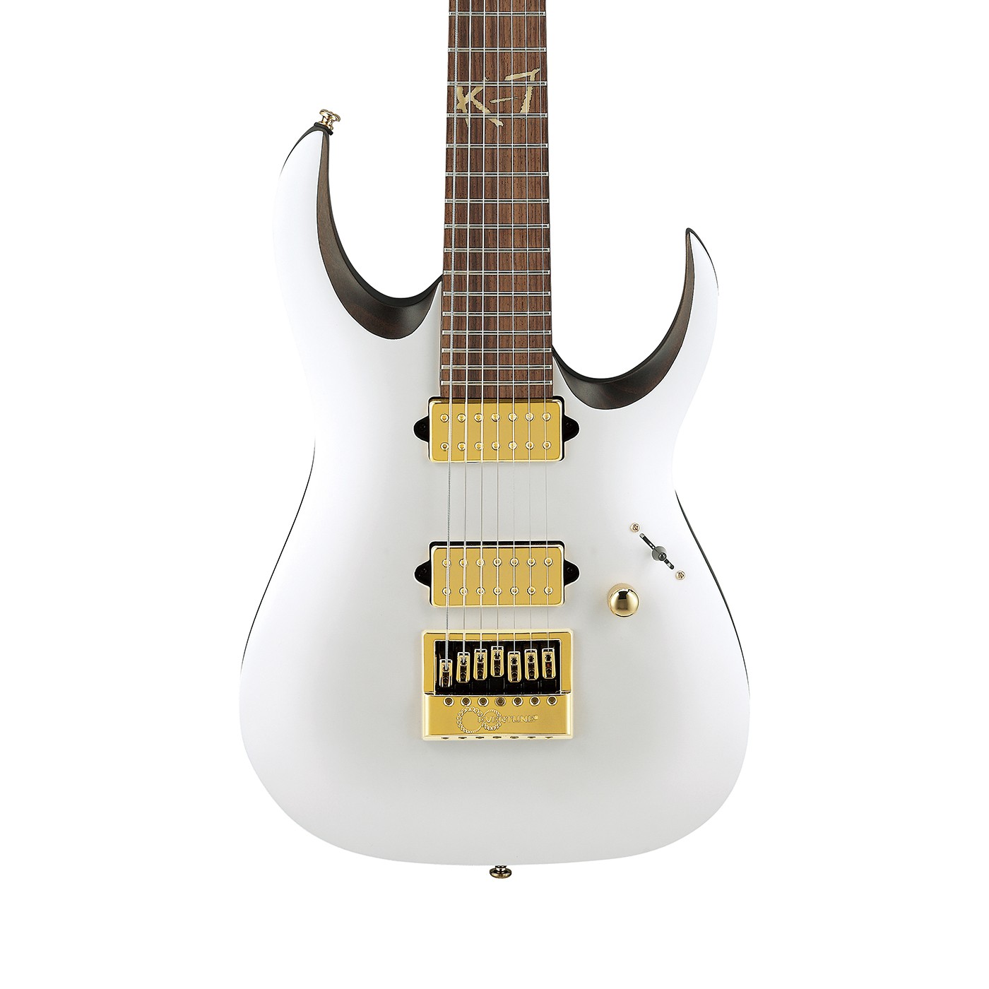 Ibanez K7YANG Head Signature 7 String – Flat White